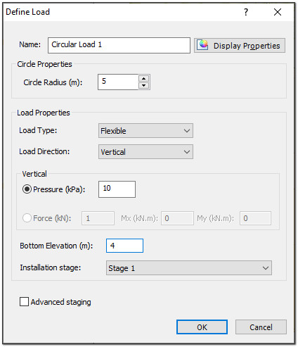 Define Load dialog